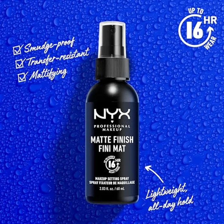 NYX Matte Finish Makeup Setting Spray 180 ml – Bild 3