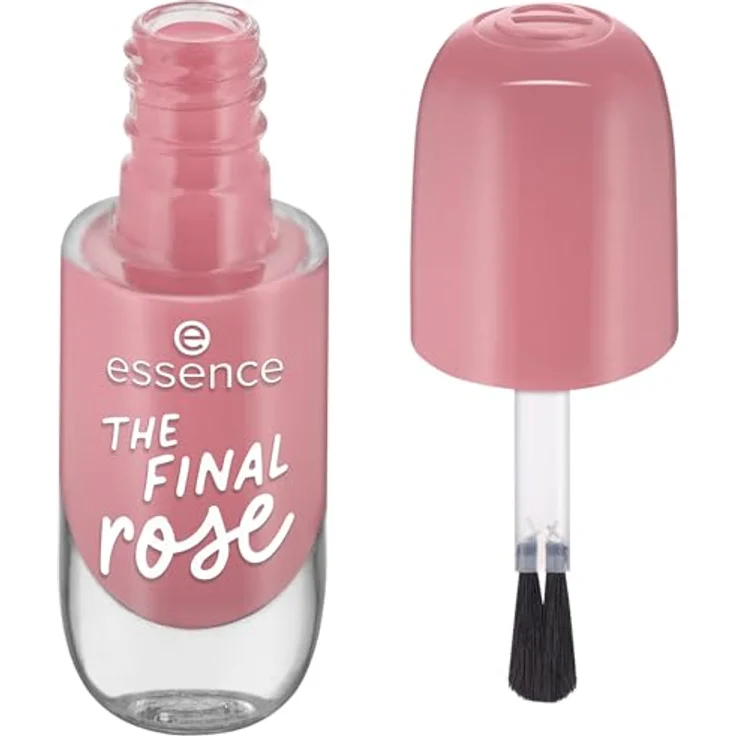 essence cosmetics gel nail colour, Gellack, Nagellack, Nr. 08 THE FINAL rose, nude, Expressergebnis, langanhaltend, farbintensiv, gelig, glänzend, ohne Aceton, vegan, Mikroplastik Partikel frei (8ml) – Bild 2