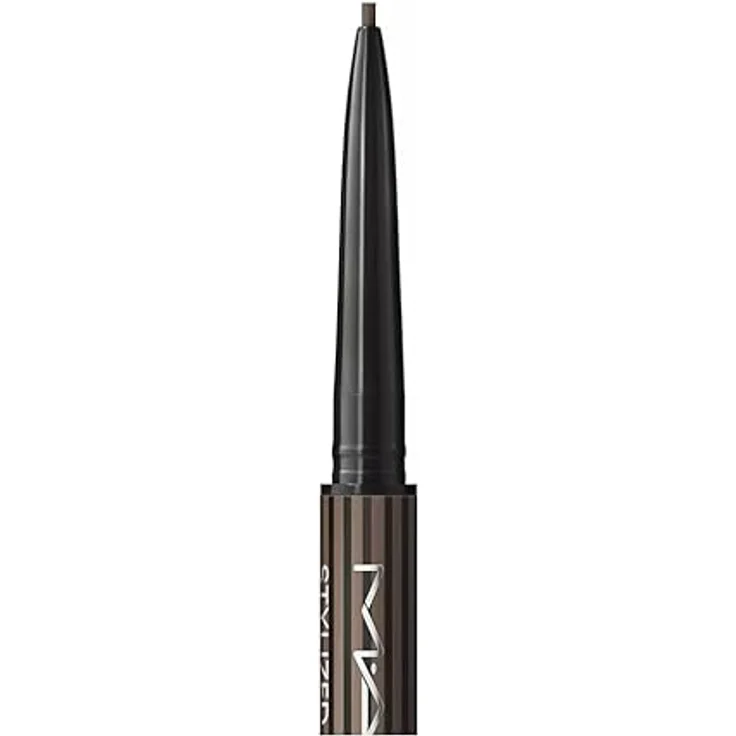 MAC Cosmetics Pro Brow Definer, wasserfester Augenbrauenstift in Stylized, 0,3 g mit präziser Korrektur und integriertem Pinsel – Bild 3