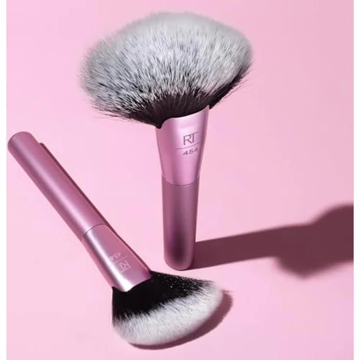 Real Techniques Extra Big Finishing Brush RT 454, Pinsel für die Wangen mit langen, feinen Borsten, vegan – Bild 7