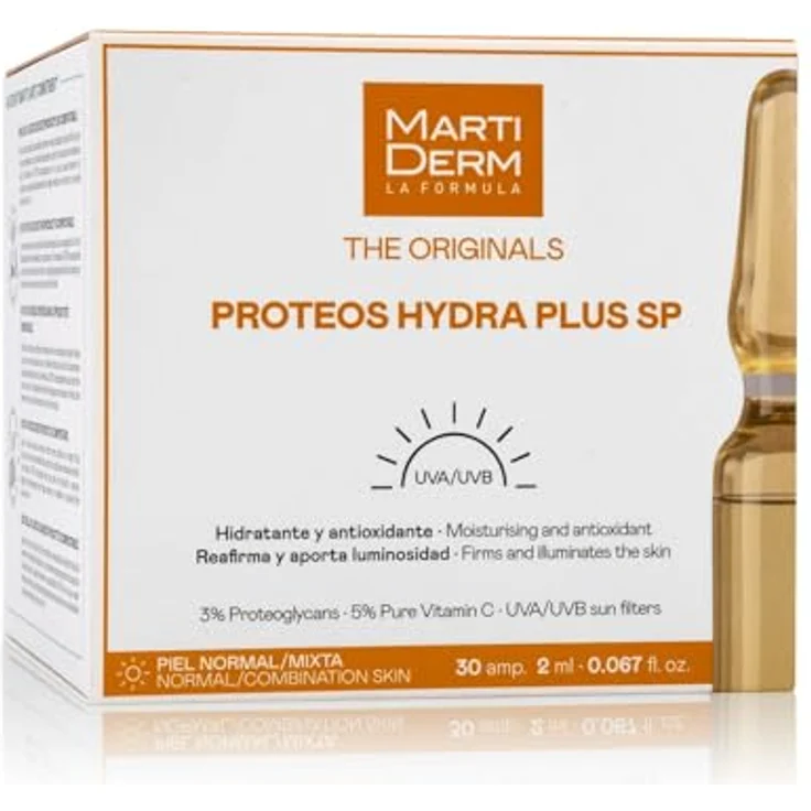 Martiderm The Originals Proteos Hydra Plus Sp Ampoules 30 x 2 ml, mit pflegender Wirkung  – Bild 2