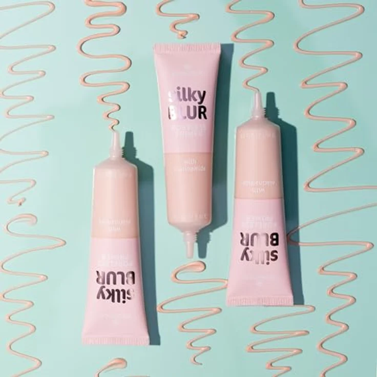 essence silky BLUR Make-up Primer, Niacinamid für porenverfeinernde Haut, 30 ml – Bild 6