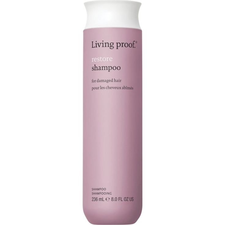 Living Proof Restore Shampoo, milde Reinigungspflege für trockene und strapazierte Haare, 236 ml