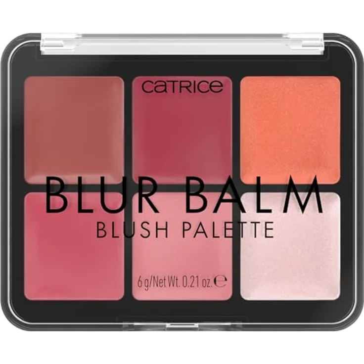 Catrice Blur Balm Rouge Palette 010 Blush Blindness, 6 g, veganes Rouge für natürliche Wangenröte und Gesichtskonturierung – Bild 2