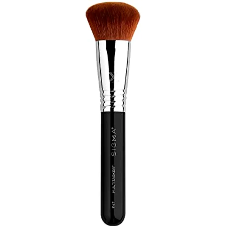 Sigma Beauty F47 Multitasker Make-up-Pinsel – Weitwinkel-Pinsel für Foundation, Bronzer, Rouge, Setting Powder – vegan, synthetisch