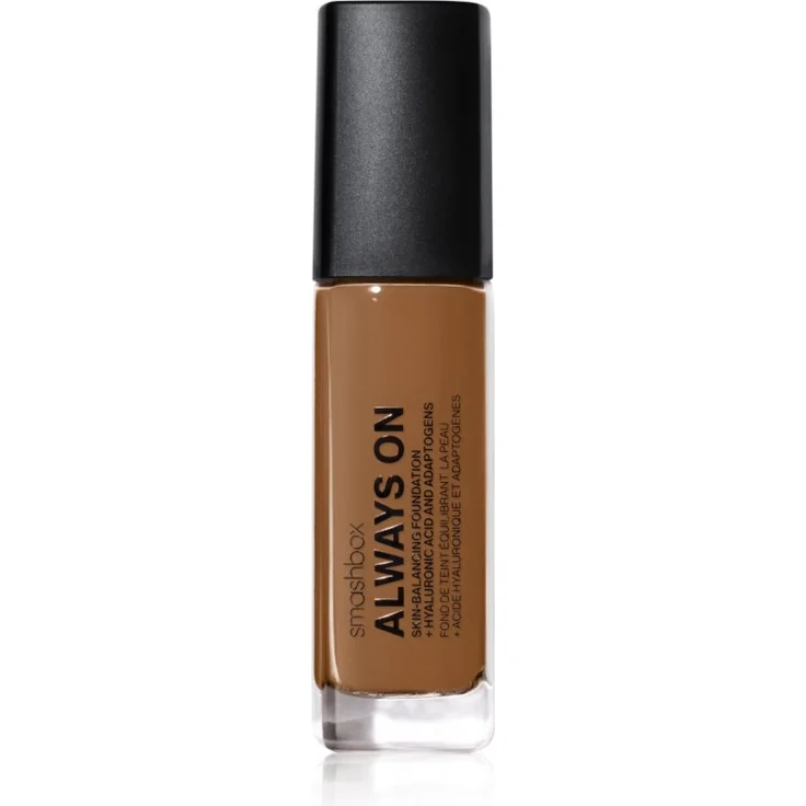 Smashbox Always On Skin Balancing Foundation, langanhaltende Make-up Foundation, Farbton D10W - Level-One Dark mit warmem Unterton, 30 ml