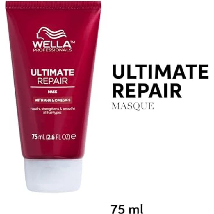 Wella Professionals Ultimate Repair Tiefenreparaturmaske für geschädigtes Haar, 75 ml - Repariert geschädigtes Haar gründlich, verleiht Weichheit und Leichtigkeit – Bild 2