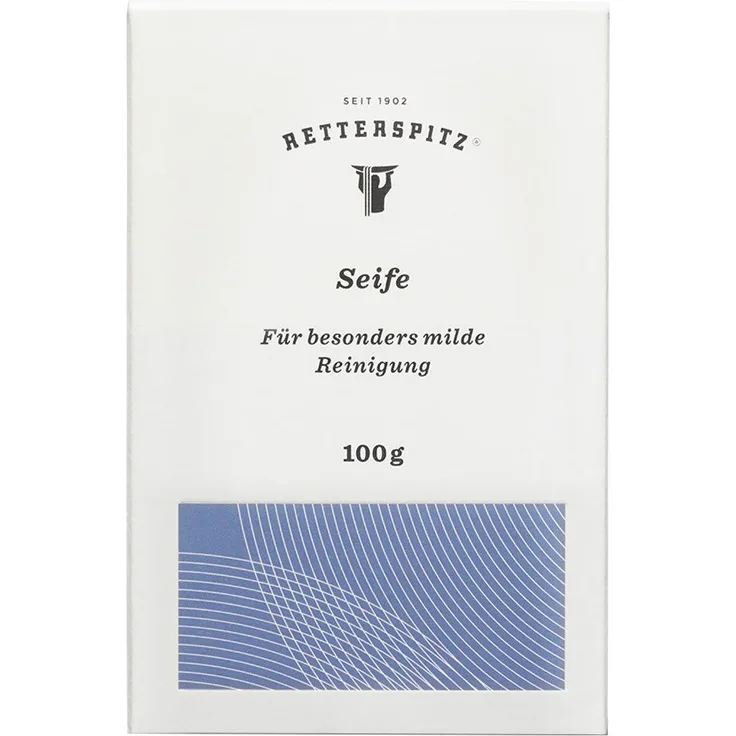 RETTERSPITZ Handseife, 100 g für Gesicht und Körperreinigung