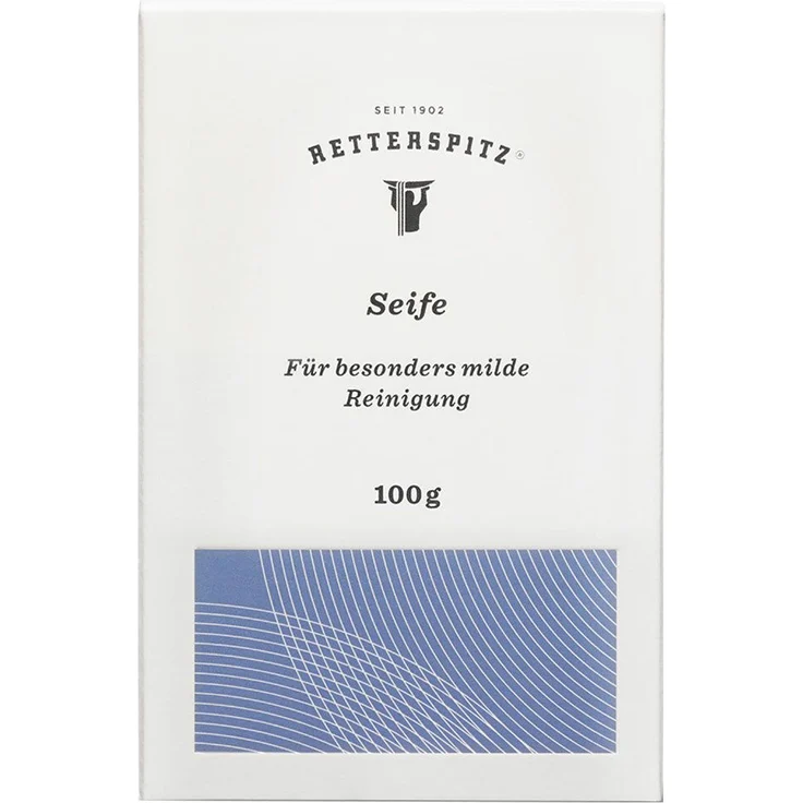 RETTERSPITZ Handseife, 100 g für Gesicht und Körperreinigung