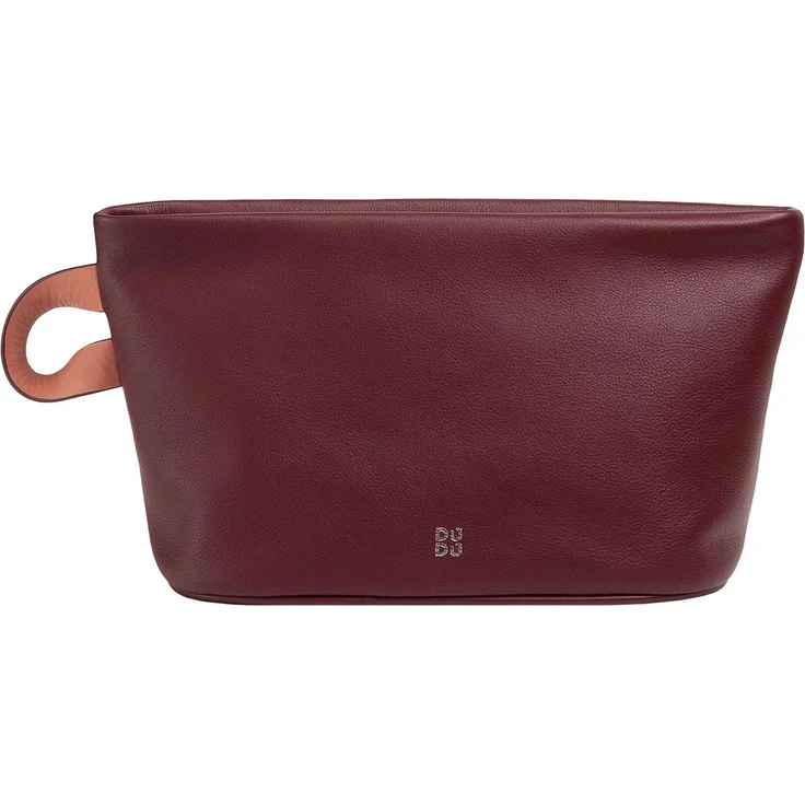 Dudu Fuerteventura Kosmetiktasche Leder 28 cm, Rot, (5 l) – Bild 1