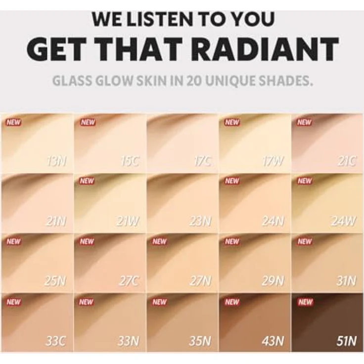 TIRTIR Mask Fit Aura Cushion Mini, feuchtigkeitsspendendes Make-up mit Hyaluronsäure, Farbton 35N Walnut, 4.5 g – Bild 3