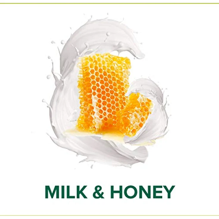 Palmolive Naturals Milk & Honey Creme-Gel, 750 ml Duschgel mit Pumpspender, feuchtigkeitsspendend und pflegend für samtweiche Haut – Bild 2