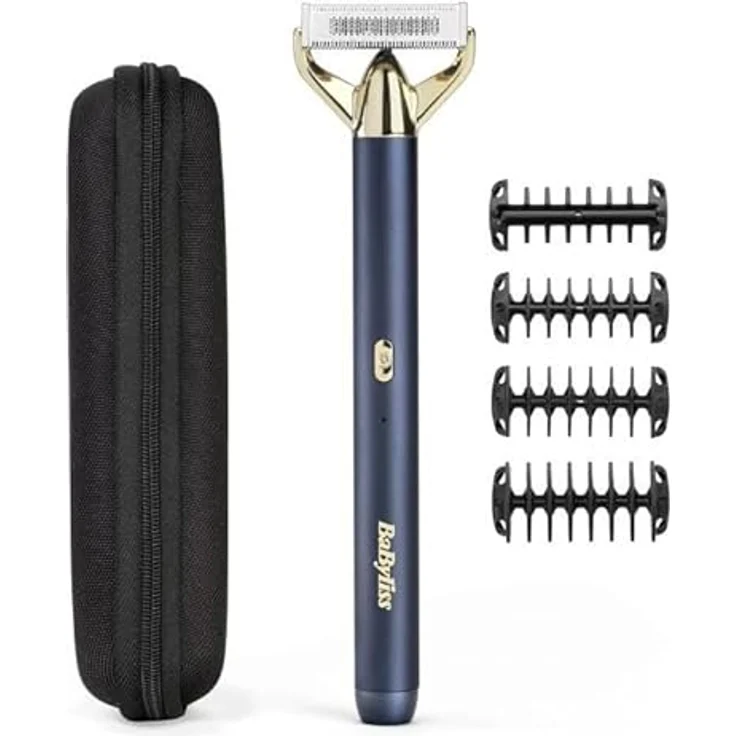 BaByliss Super-X Metal Series OT992E, Barttrimmer mit 4 Aufsätzen und Reiseetui, für 100 % glatte Rasur – Bild 2