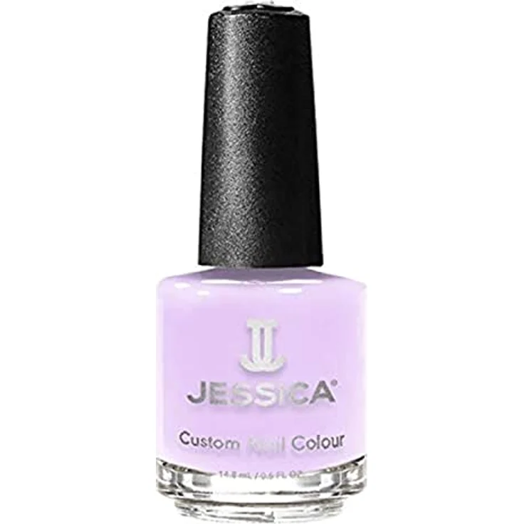 Jessica Cosmetics Nail Colour Hush Hush, 14.8 ml, weiches Lavendel-Crème aus der Whisper Kollektion – Bild 1
