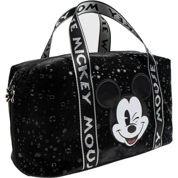Disney Mickey Mouse Kulturbeutel Damen, Toilettentasche mit mehreren Fächern und wasserabweisendem Material, ideal für Urlaub und Alltag – Bild 1