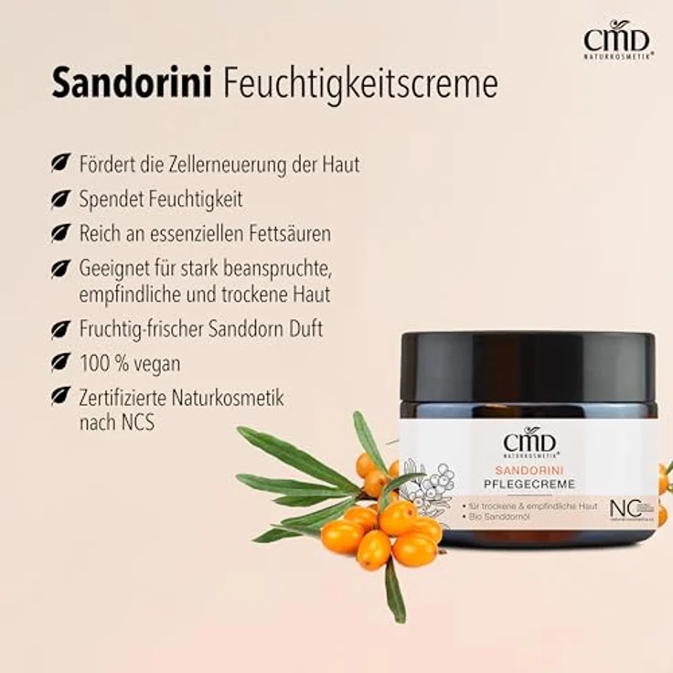 CMD Sandorini, Pflegecreme, 50ml (1er Pack) – Bild 3