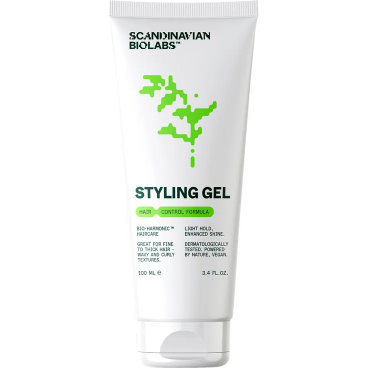 Scandinavian Biolabs Soft Hold Styling Gel 100 ml, leichtes Haargel mit natürlichen Inhaltsstoffen und gutem Halt