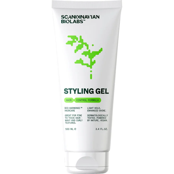 Scandinavian Biolabs Soft Hold Styling Gel 100 ml, leichtes Haargel mit natürlichen Inhaltsstoffen und gutem Halt
