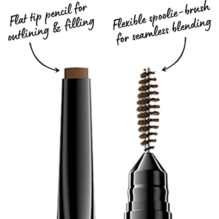 NYX Precision brow pencil soft brown Augenbrauenstift soft brown – Bild 2