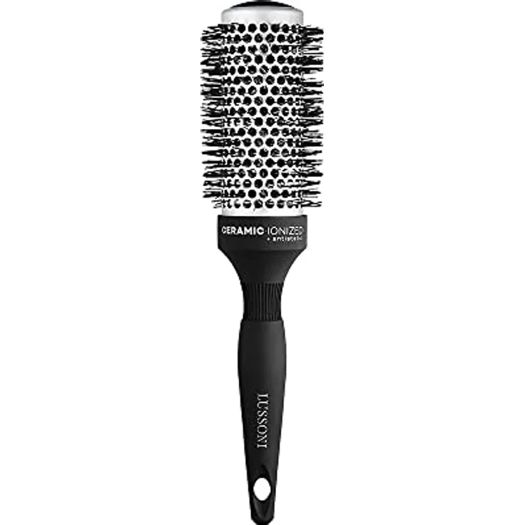TB TOOLS FOR BEAUTY T4B LUSSONI Care & Style, Professionelle Styling Haarbürste für mittellange und kurze Haare, 43 mm, hitzebeständig bis 220 °C, antistatisch, ergonomischer Griff