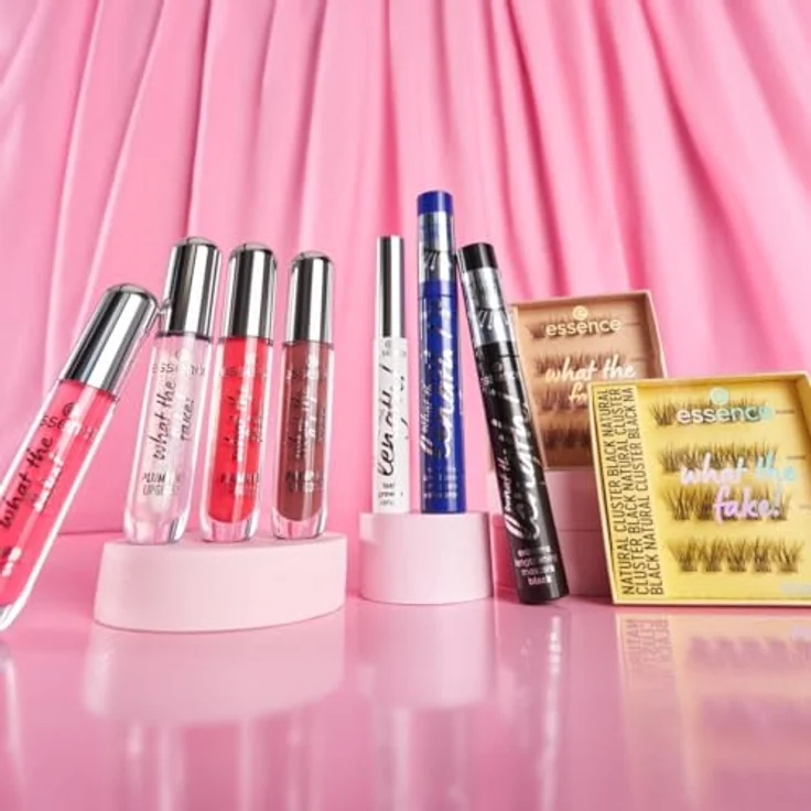 essence WHAT THE FAKE! Lipgloss für mehr Volumen, Farbton 100 Sheer Genius, 4 ml - glanzgebend, feuchtigkeitsspendend, vegan – Bild 5