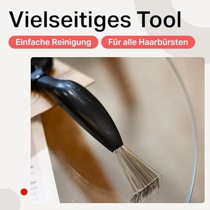 Olivia Garden The Brush Cleaner Brush Black – Bild 6