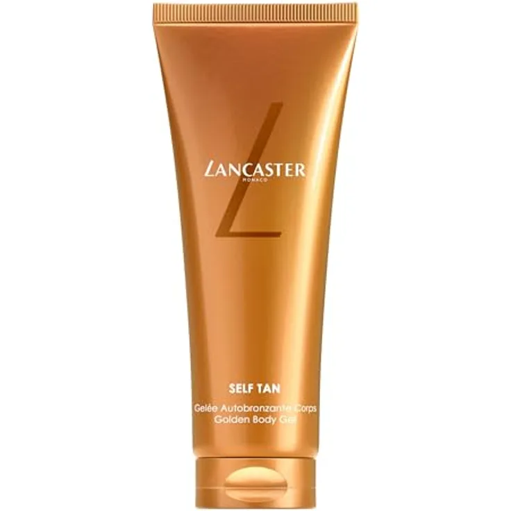 Lancaster Self Tan Golden Body Gel 125 ml - Mit Koffeinextrakten für straffe, gesunde Haut und tropisch-frischem Duft