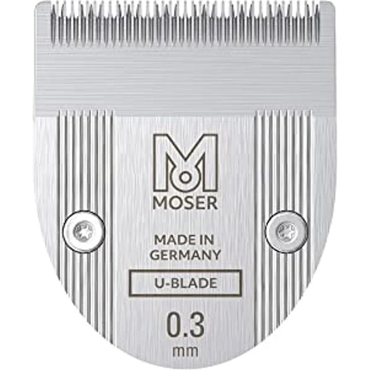 Moser 1584-7280 Zubehör für Haartrimmer, Schneideset mit 0,3 mm Schnittlänge für präzise Konturen und scharfe Umrisse – Bild 2