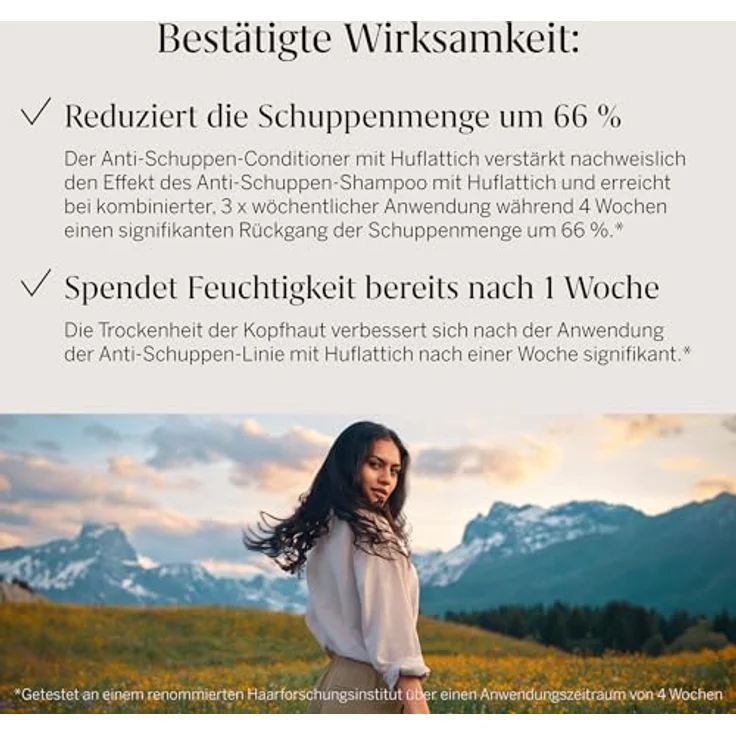Rausch Anti-Schuppen-Conditioner mit Huflattich, 150 ml - Effektive Schuppenbekämpfung und Pflege für gesundes Haar – Bild 8