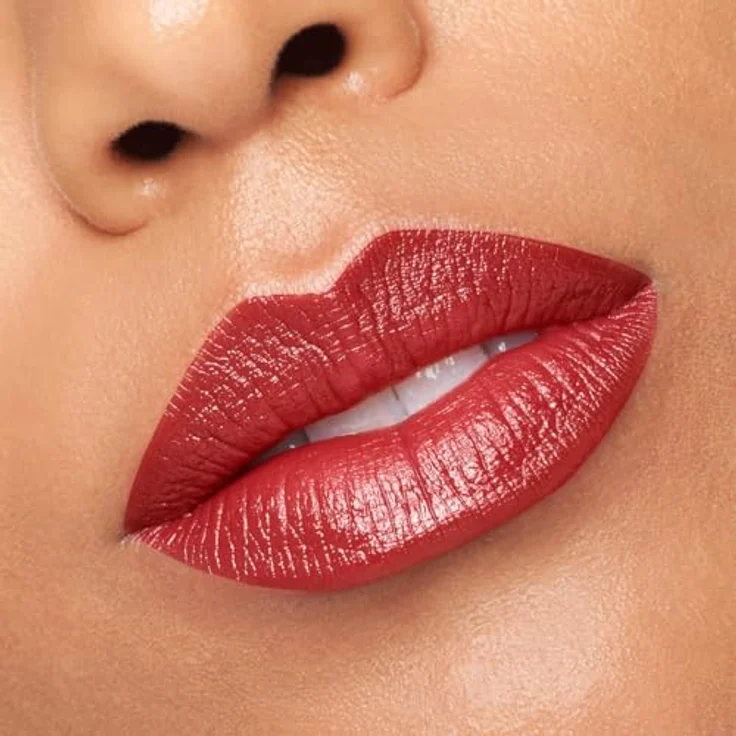 L'Oréal Paris Color Riche Satin Nude Lippenstift, seidiges Finish, 12 Stunden Feuchtigkeit, 75% pflegende Inhaltsstoffe, Farbe: 1980 Lambre, 4 g – Bild 3