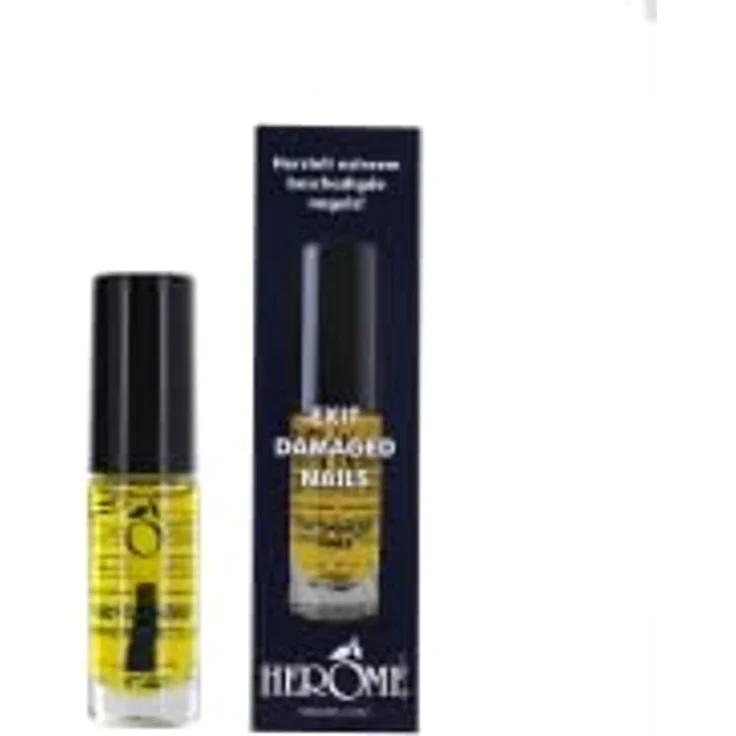 Herome Ende Extrem Beschädigte Nägelol Mandelöl - Repariert Extrem Beschädigte und Eingerissener Naturnägel nach dem Gebrauch von Kunstnägeln – besonders Gut mit Nagelhärter - 7ml. – Bild 1
