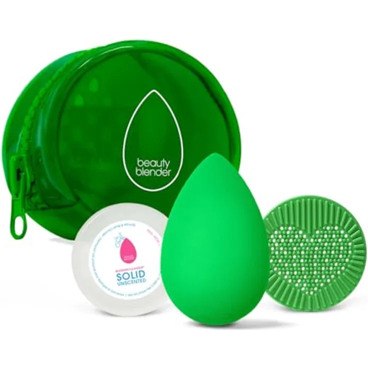 BeautyBlender Besties BioPure Blend & Cleanse Set - Vegan & Tierversuchsfrei, mit BioPlush Schaum aus Zuckerrohr