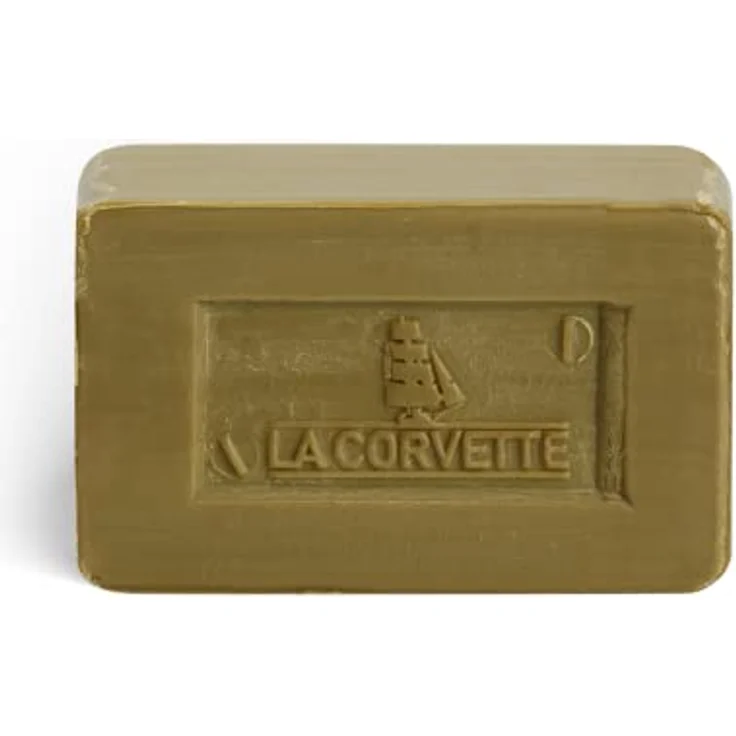 La Corvette Marseille Seife Olive, 100 g, 100% pflanzliche Öle mit süßem Olivenduft – Bild 3