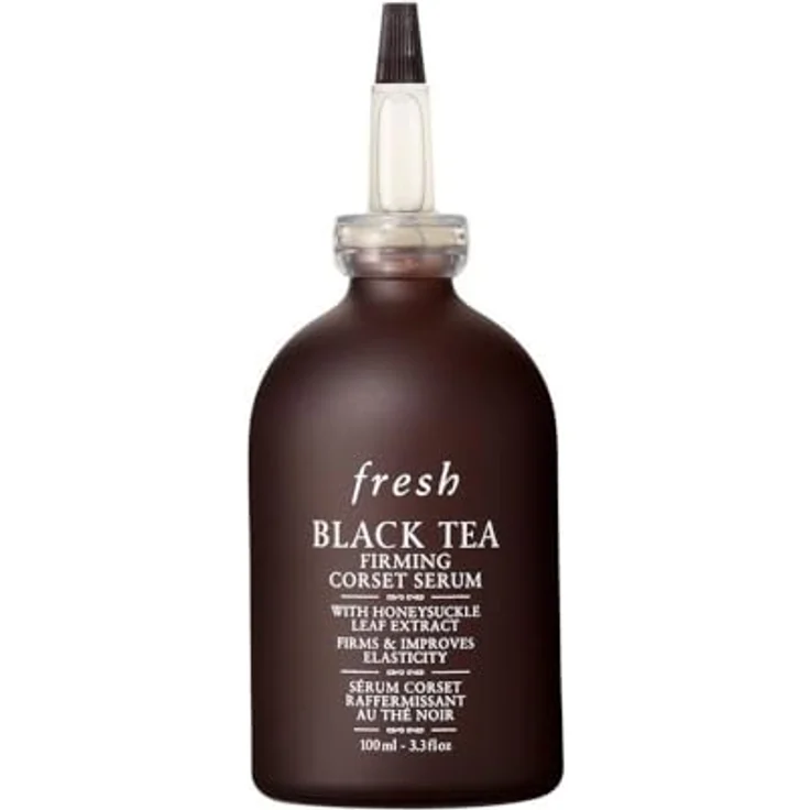 Fresh Schwarzer Tee Gesichtsserum, Straffendes Serum für das Gesicht mit intensiver Feuchtigkeitsversorgung - 100 ml – Bild 2