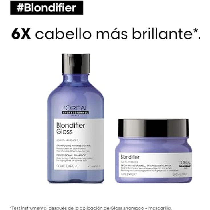 L'Oréal Shampoo Serie Expert Blondifier Gloss Shampoo 300 ml – Bild 3