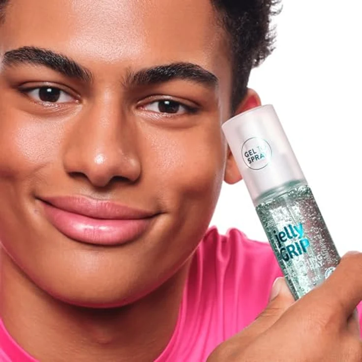 essence jelly GRIP REFRESHING ALOE SPRAY Fixing Spray, Gel-zu-Mist-Formel für Feuchtigkeit und strahlendes Finish – Bild 4