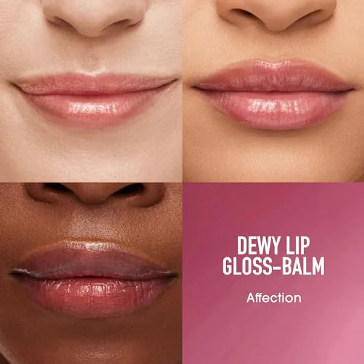 Bare Minerals Dewy Lip Gloss Balm, Lippenbalsam mit strahlendem Glanz, Farbe Affection, 2,3 g – Bild 3
