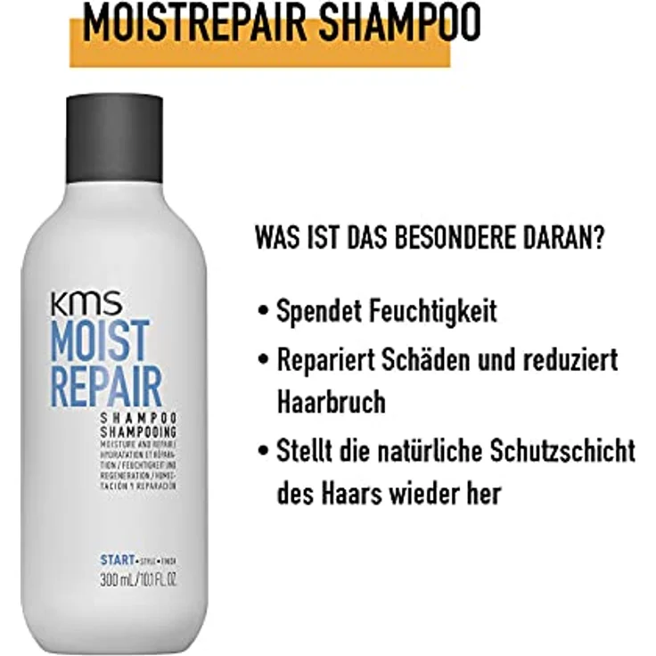 Kms Moist Repair Shampoo 300 ml – Bild 3