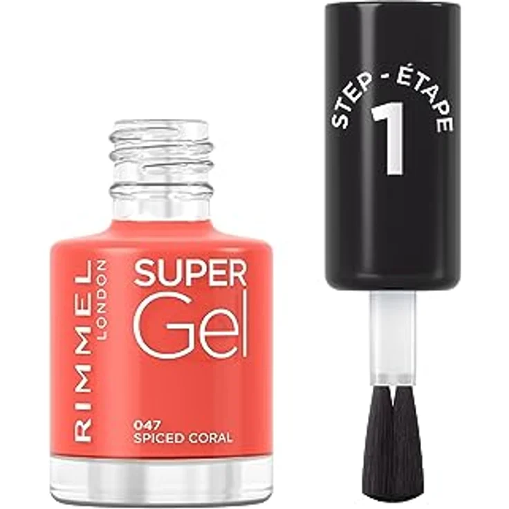 Rimmel London Super Gel Nagellack 060, 12 ml - hochglänzender Gel-Effekt für perfekte Nägel – Bild 2