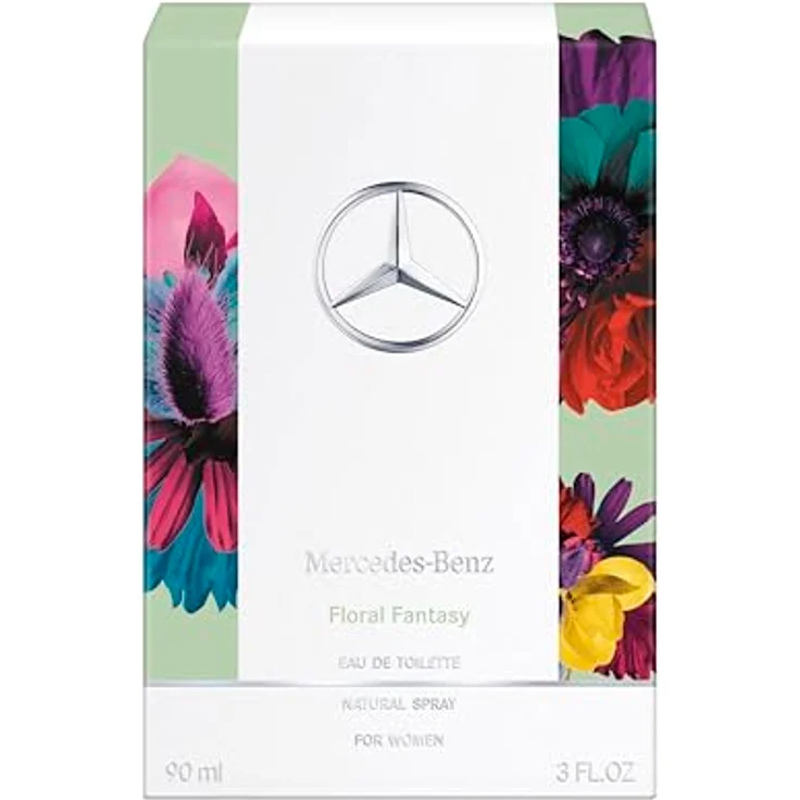 Mercedes-Benz Women Floral Fantasy EdT für Damen 90ml, blumig, entworfen von Künstlerin Carlotta de Guitaut – Bild 2