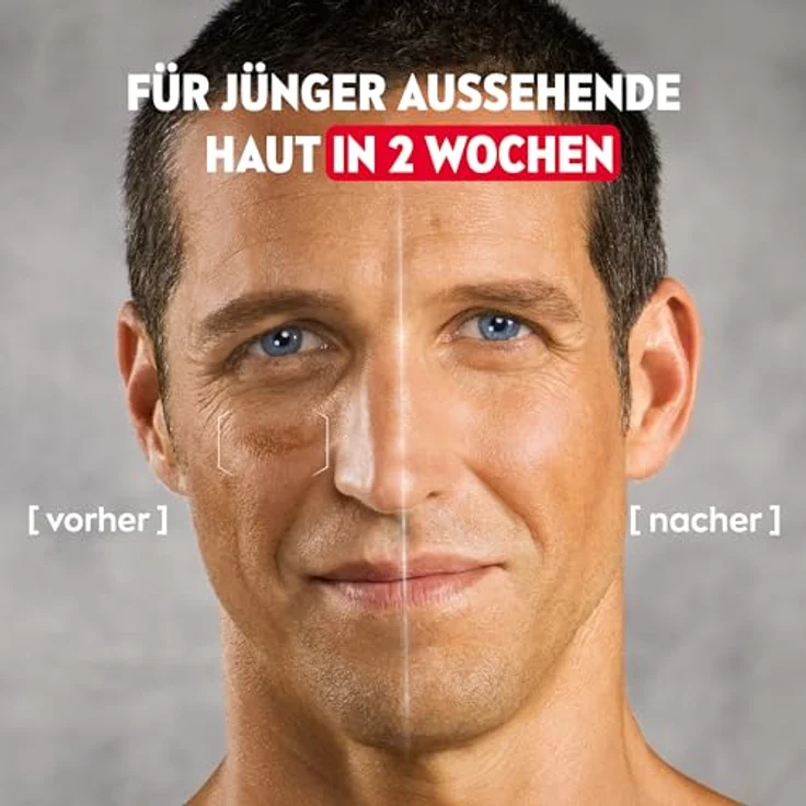 Nivea Men Anti-Age 2in1 Power Serum, Gesichtspflege für Männer mit Hyaluron und LUMINOUS630® gegen Alters- und Pigmentflecken (30 ml) – Bild 2