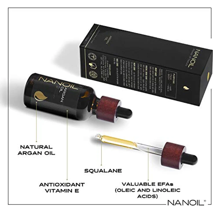 Nanoil Argan Oil Haaröl für alle Haartypen 50 ml – Bild 4