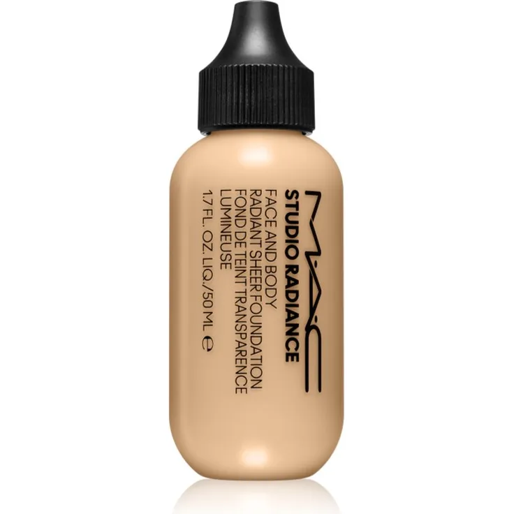 MAC Cosmetics Studio Radiance Face and Body Radiant Sheer Foundation, leichtes Make-up für Gesicht und Körper, Farbton C1, 50 ml