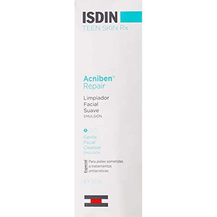 ISDIN Acniben Repair Emulsion Limpiadora 200Ml, Gesichtsmaske – Bild 2