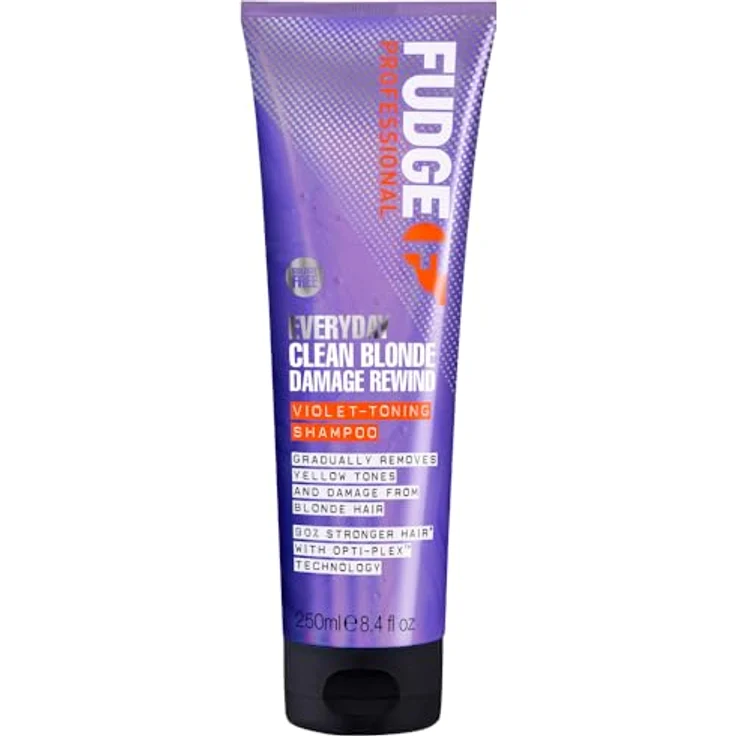 Fudge Haarpflege Fudge Haarpflege Everyday Clean Blonde Damage Rewind Violet-Toning Shampoo Haarshampoo 250.0 ml – Bild 2