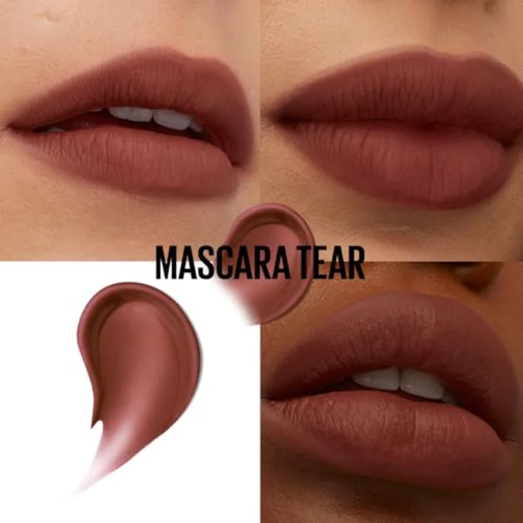 Maybelline New York Superstay Teddy Tint Lippenstift, matte Textur mit langanhaltendem Tragekomfort, 5 ml – Bild 2