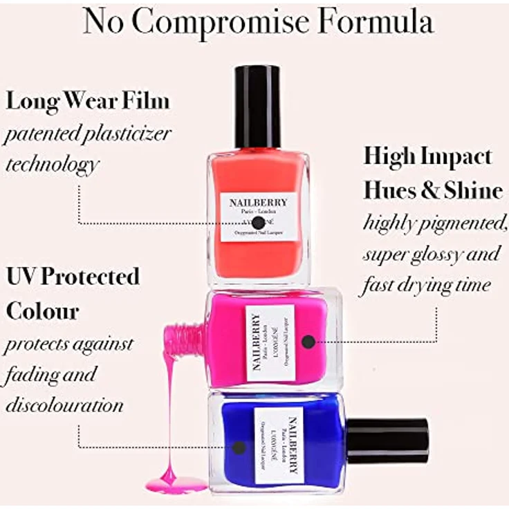 NAILBERRY L'Oxygéné Number 69, atmungsaktiver Nagellack, 15 ml, vegan und cruelty-free – Bild 4