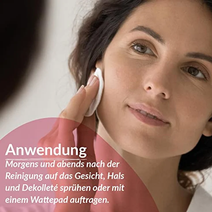 Logona Feuchtigkeitsspendendes Gesichtswasser, Toner für einen strahlenden und gepflegten Teint, Mit Bio-Rose und Bio-Hamamelis, Vegane Formel, 1 x 150 ml – Bild 5
