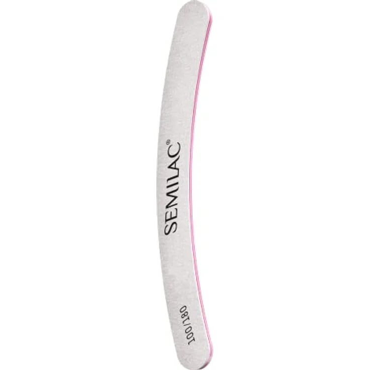 Semilac Nagelfeile, Nummer 100/180, Banana – Bild 2