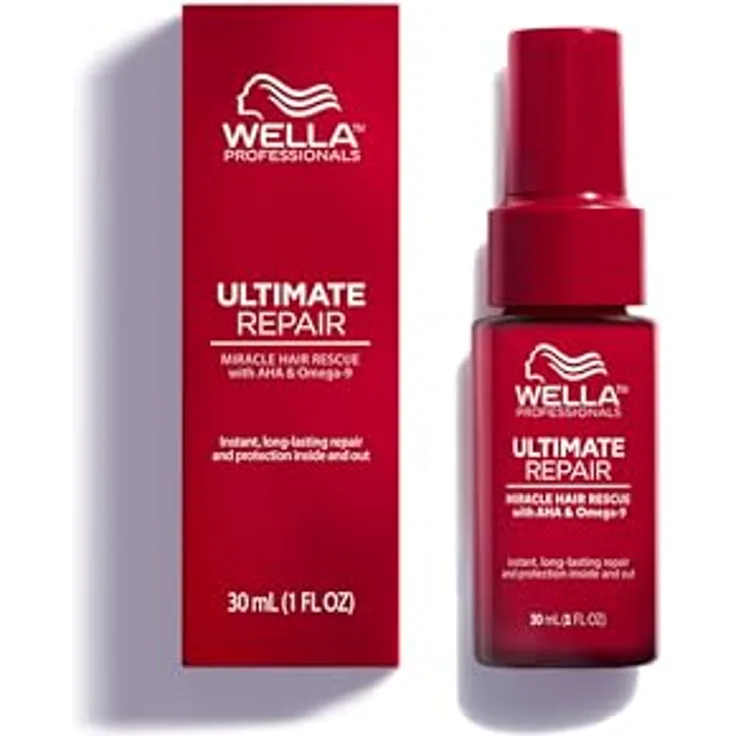 Wella Professionals Ultimate Repair Miracle Hair Rescue Haar Serum - reparierende 90 Sek. Haarkur ohne Ausspülen - entwirrendes Spray mit Anti Frizz und Anti Spliss Wirkung - 30 ml